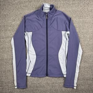 LULULEMON CATCH ME AIR JACKET Womens 8‎ Purple Full Zip Ventilated Athletic